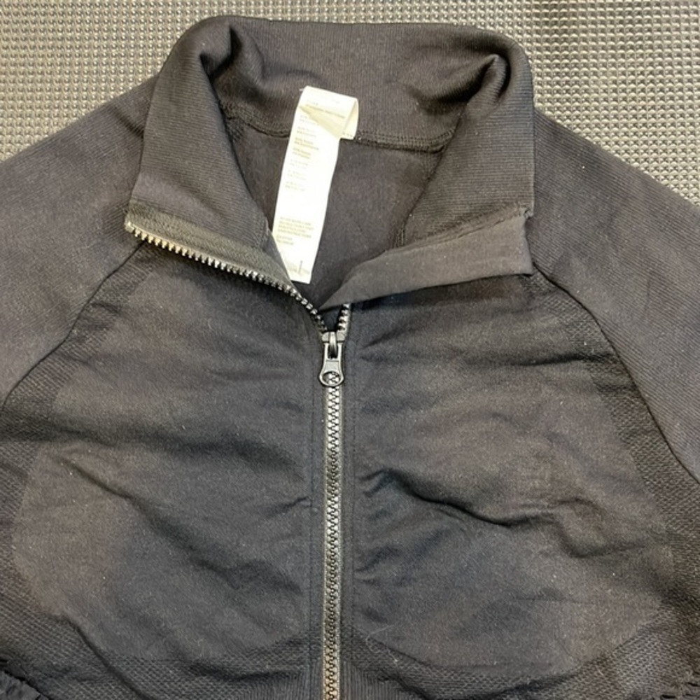 Fabletics Lightweight Long Sleeve Perforated Zip … - image 2